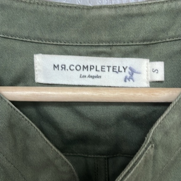 Mr. Completely canvas shirt Small - Picture 2 of 5